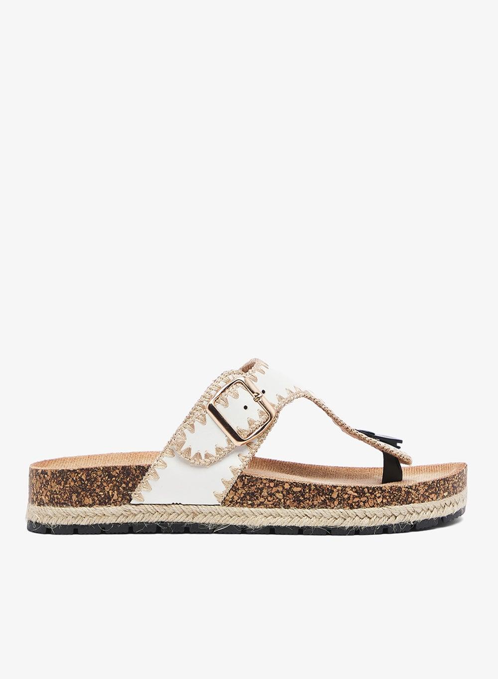 Casual Flat Thong Sandals for Everyday Wear - Image 1