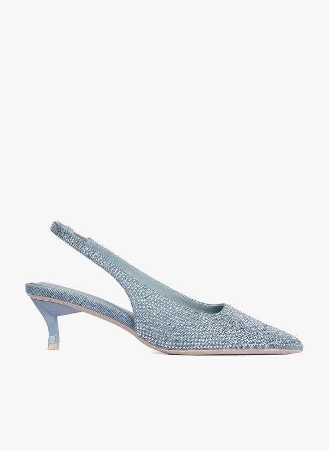 Ladies Slip-On Slingback Mules - Image 1