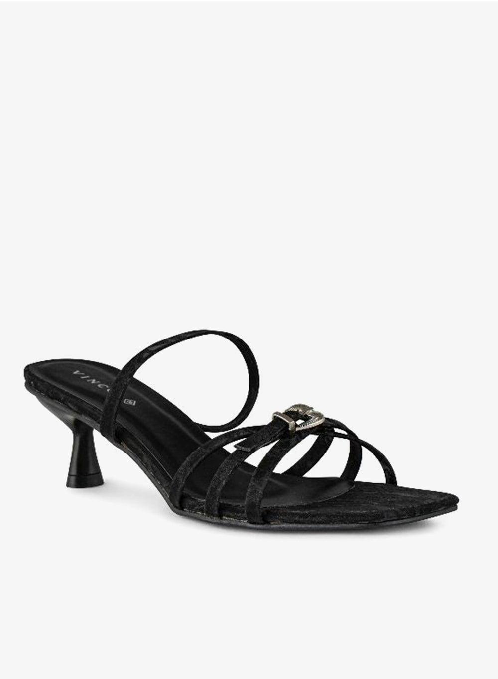 Multi Strap Mid Heel Sandals - Image 1