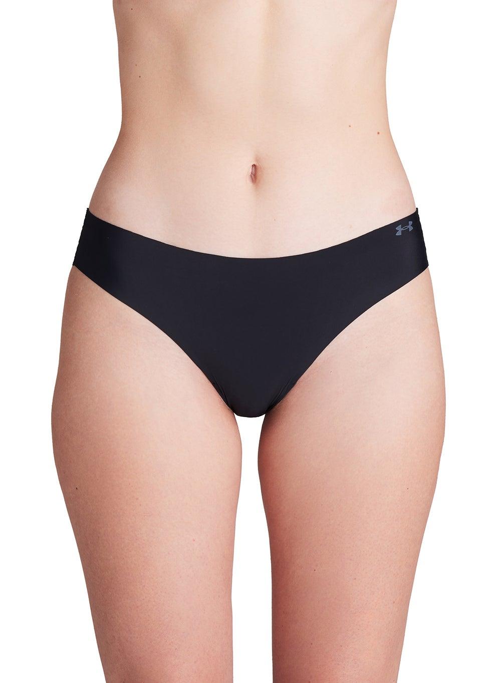 3 Pack Pure Stretch No-Show Bikini Briefs - Image 1