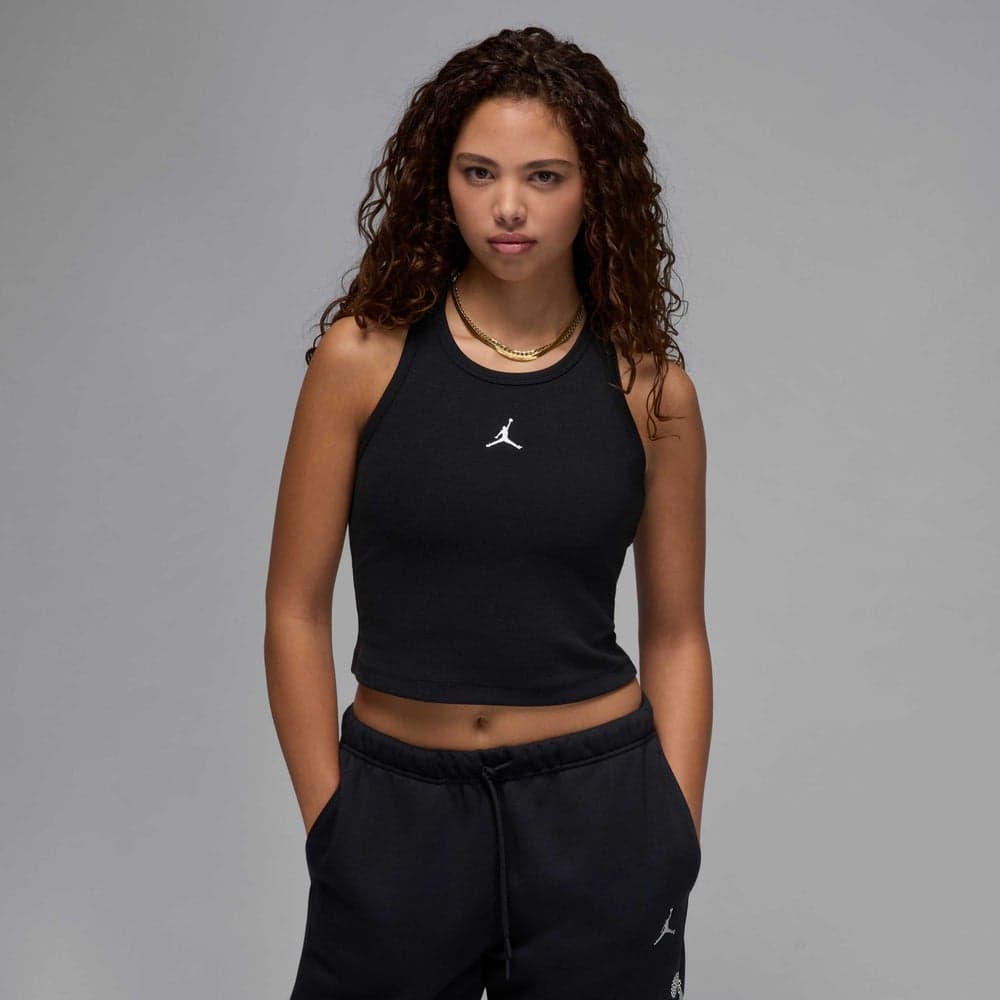 Nike Women's Essentials Ribbed Cropped Tank Top - Image 1