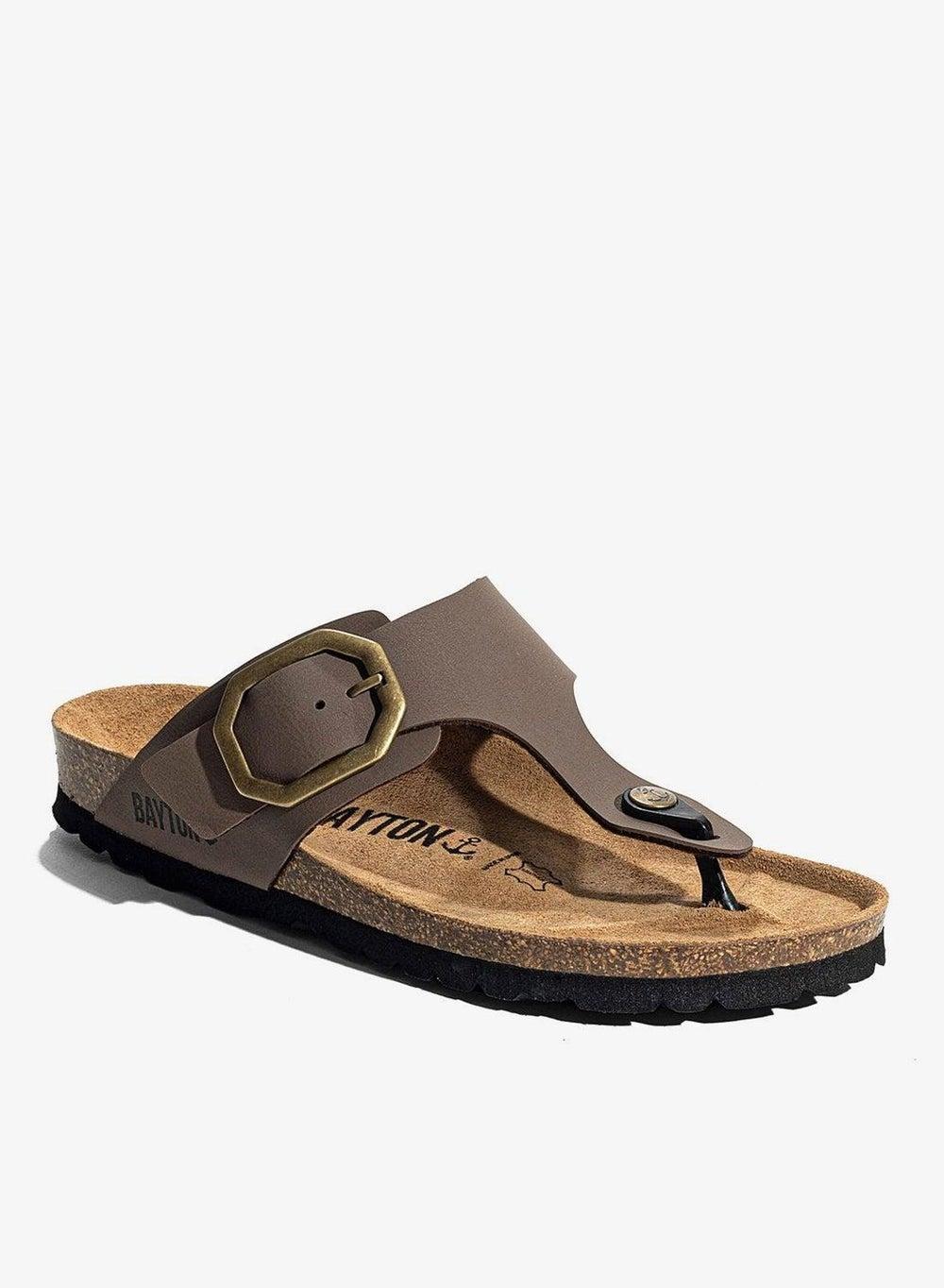 Mercure Women’s Thongs with Cork Sole - Image 1