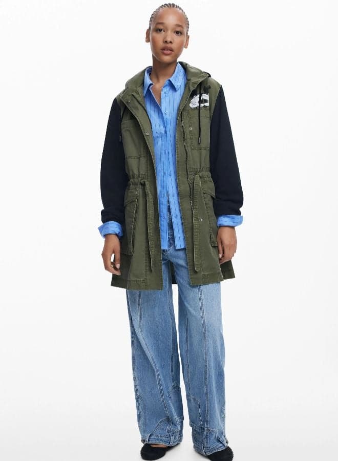 Mickey Combined Parka Jacket for Women - Image 1