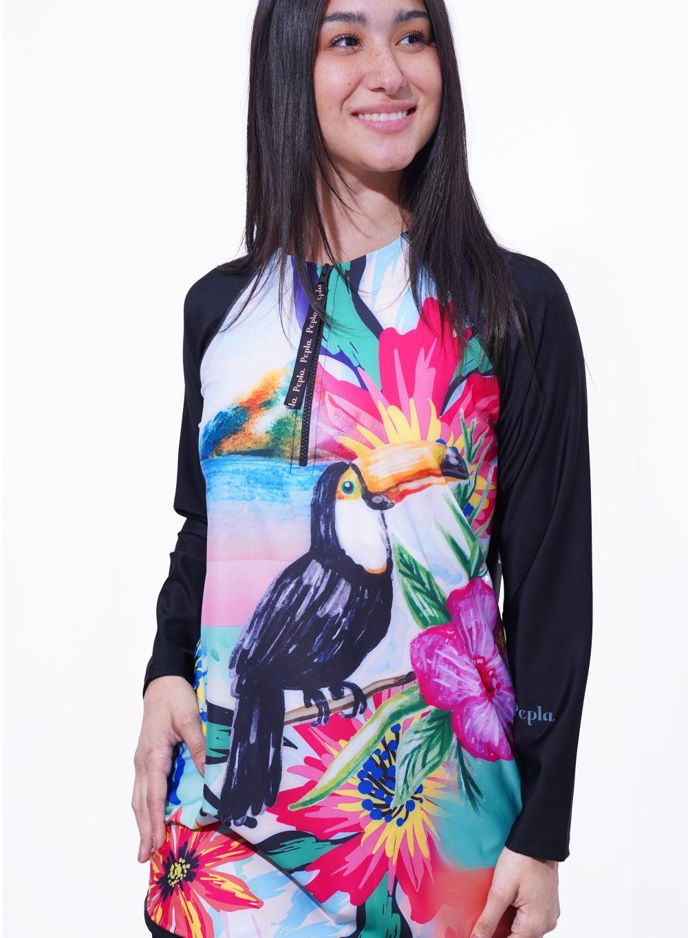 Chill Long Rashguard Swim Top - Image 1