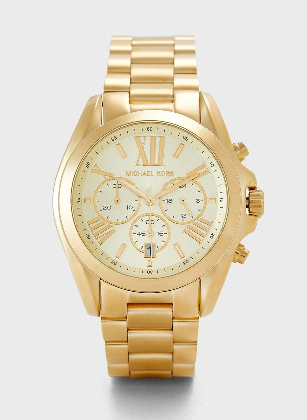 MK5605 Steel Strap Analog Watch - Image 1