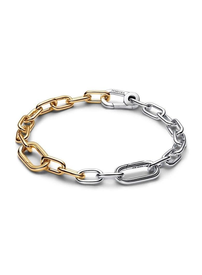 Pandora Link Chain Bracelet with Mixed Metals - Image 1