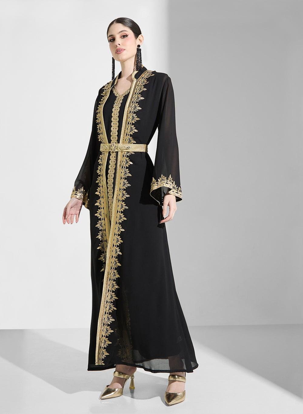 Moroccan Dress Set With Inner - Image 1