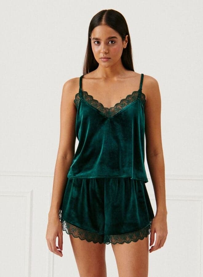 Velvet Shorts for Women - Image 1