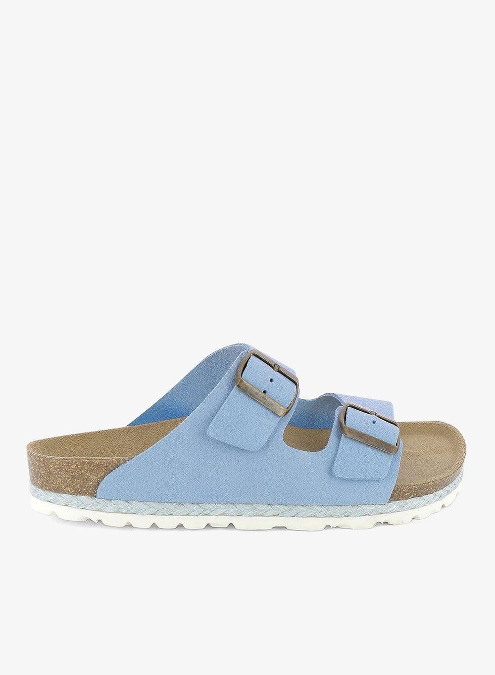 Benalla Minimal Round Toe Flat Sandals - Image 1