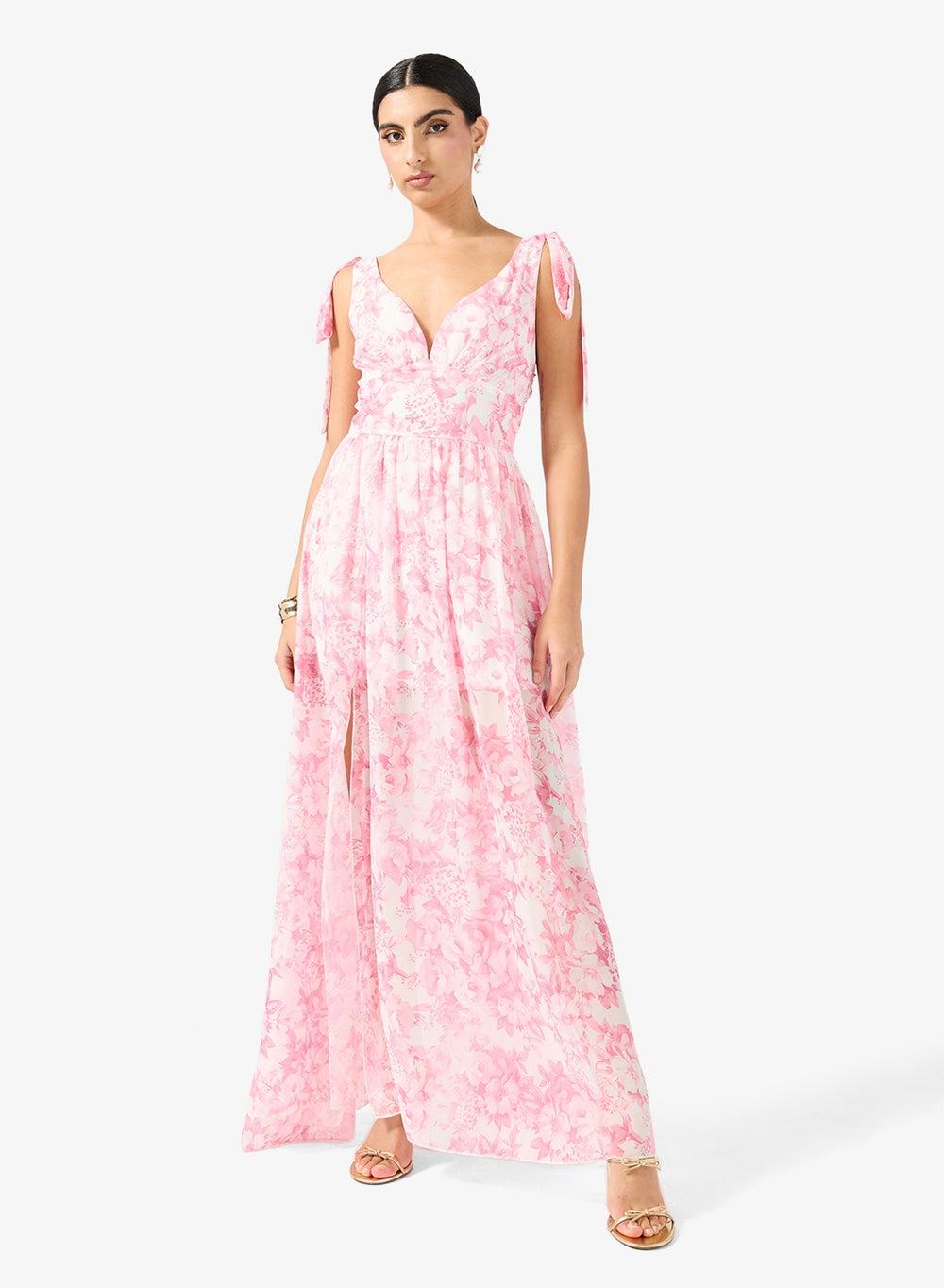 Floral Print Maxi Dress for Women - Image 1