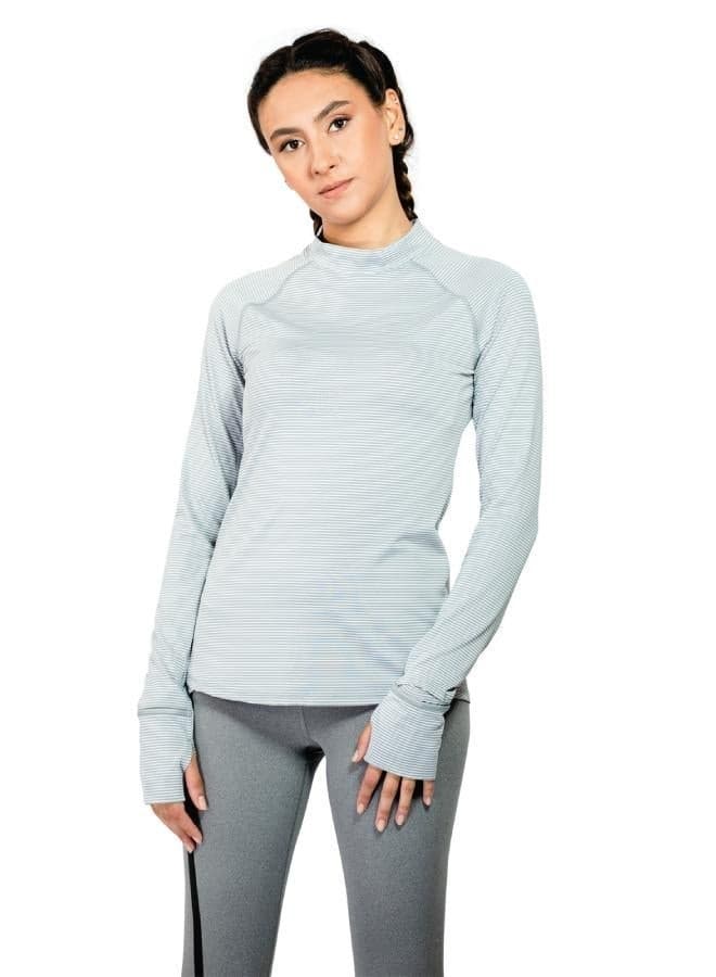 Women's Full-Sleeve Watch-View Tunic Top - Image 1