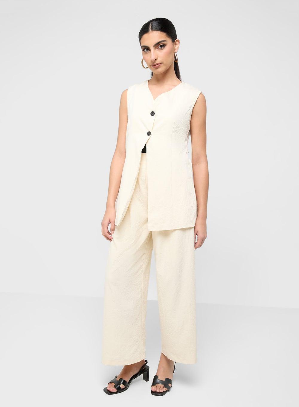 Sleeveless Top and Pant Set for Women - Image 1