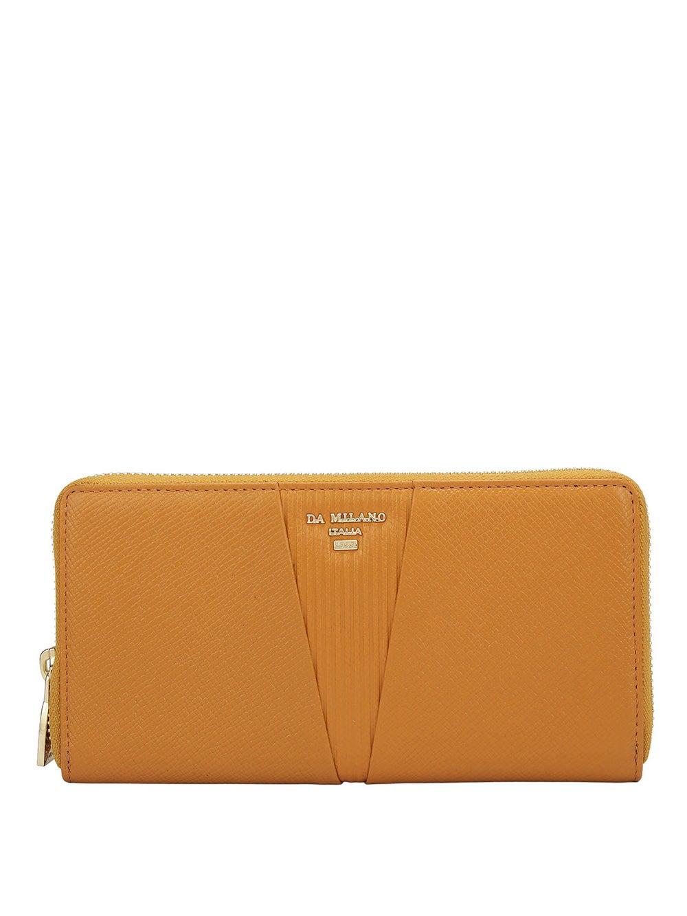 Da Milano Genuine Leather Red Ladies Wallet - Image 1