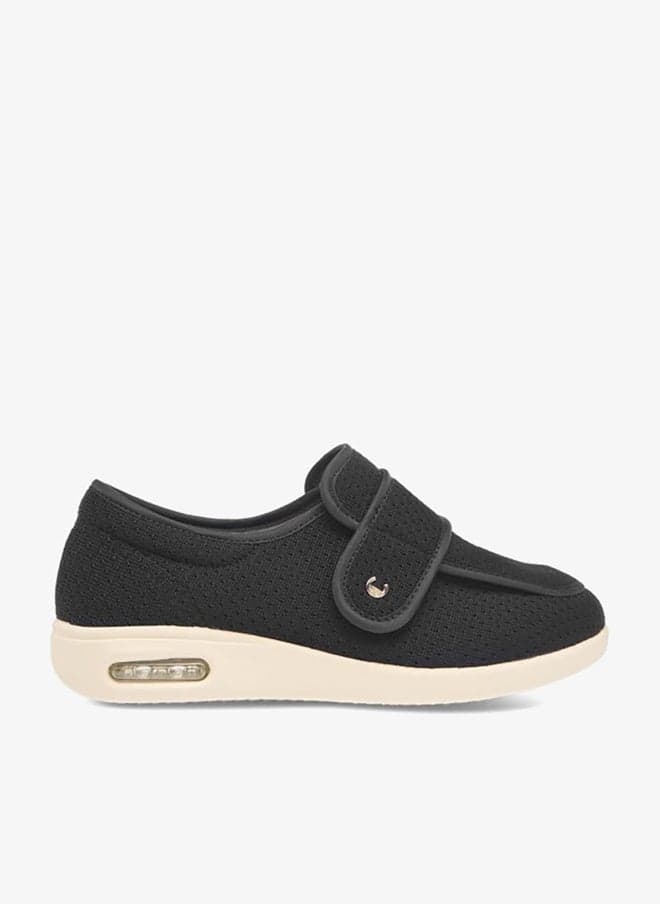 Flap Detail Slip-On Comfort Diabetic Shoes DW-036 - Image 1