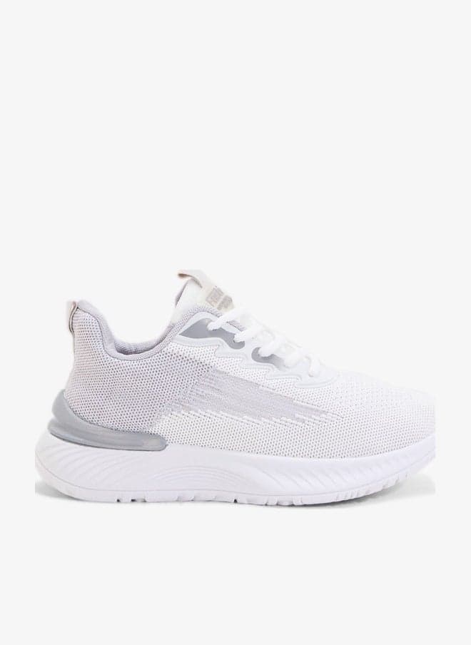 Lace Up Knit Low-Top Sneaker - Image 1