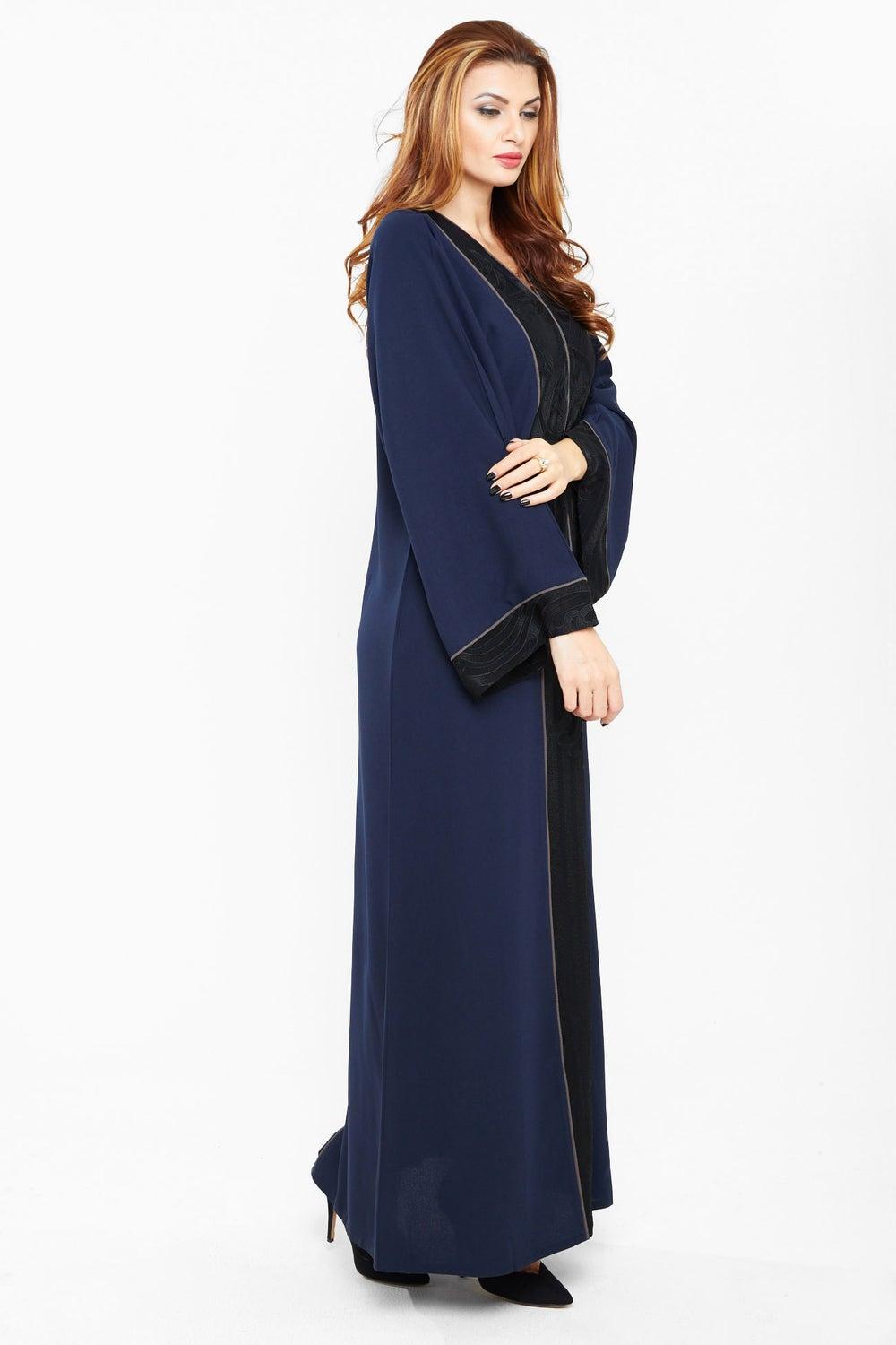 Premium Handpicked Abaya with Matching Hijab AJ418A - Image 1