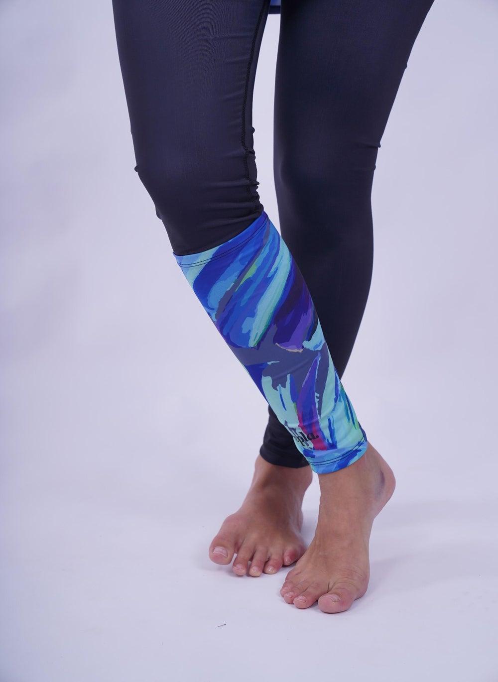 Coconut Palm Legging Extension for Swimwear - Image 1