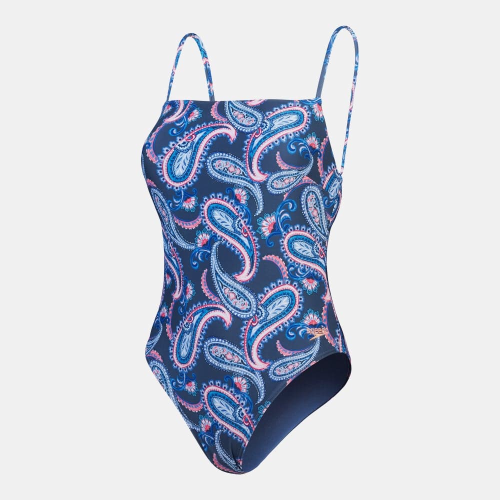 Women's Printed Thinstrap One-Piece Swimsuit - Image 1