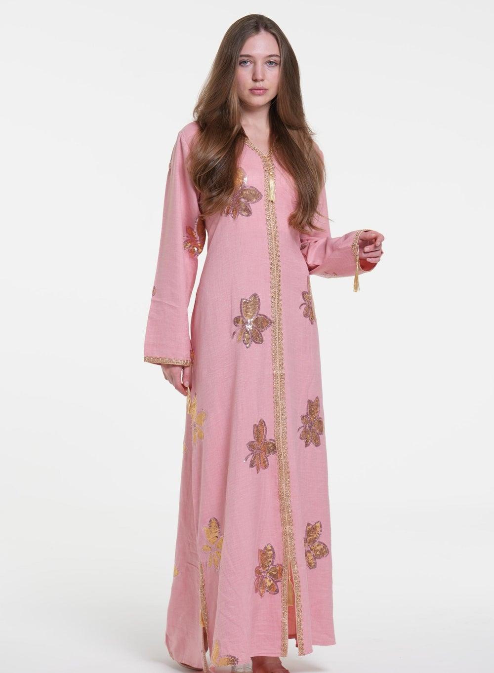 Women’s Jalabiya Arabian Traditional Dress - Image 1