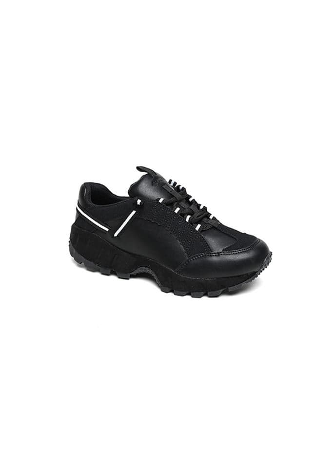 Trendy Casual Lace-Up Low-Top Sneakers - Image 1