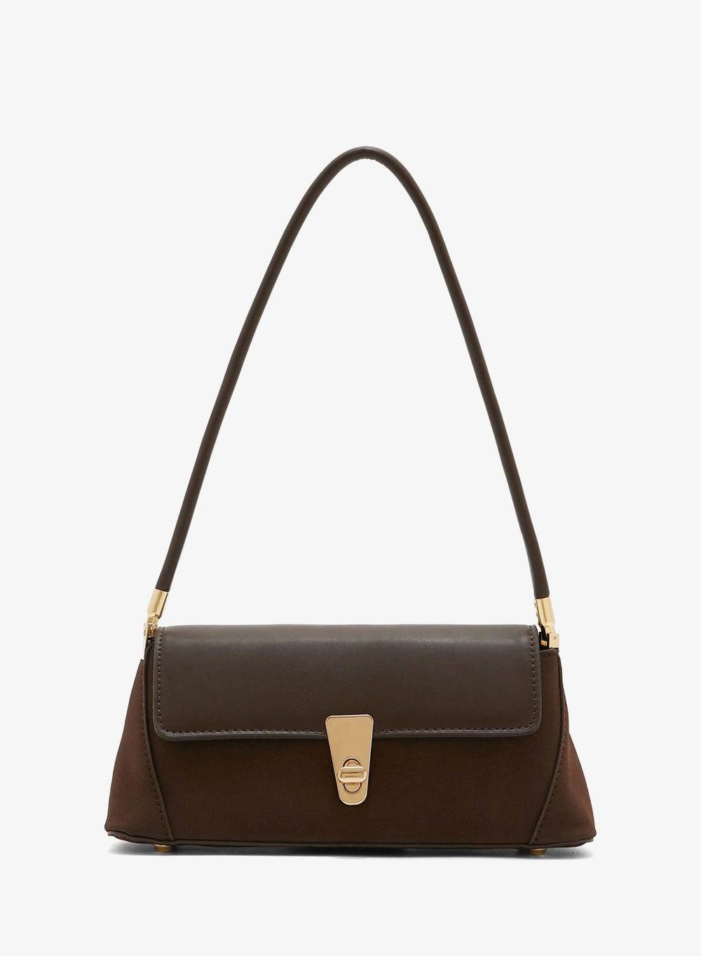 Trapeze Baguette Shoulder Bag for Daytime Wear - Image 1