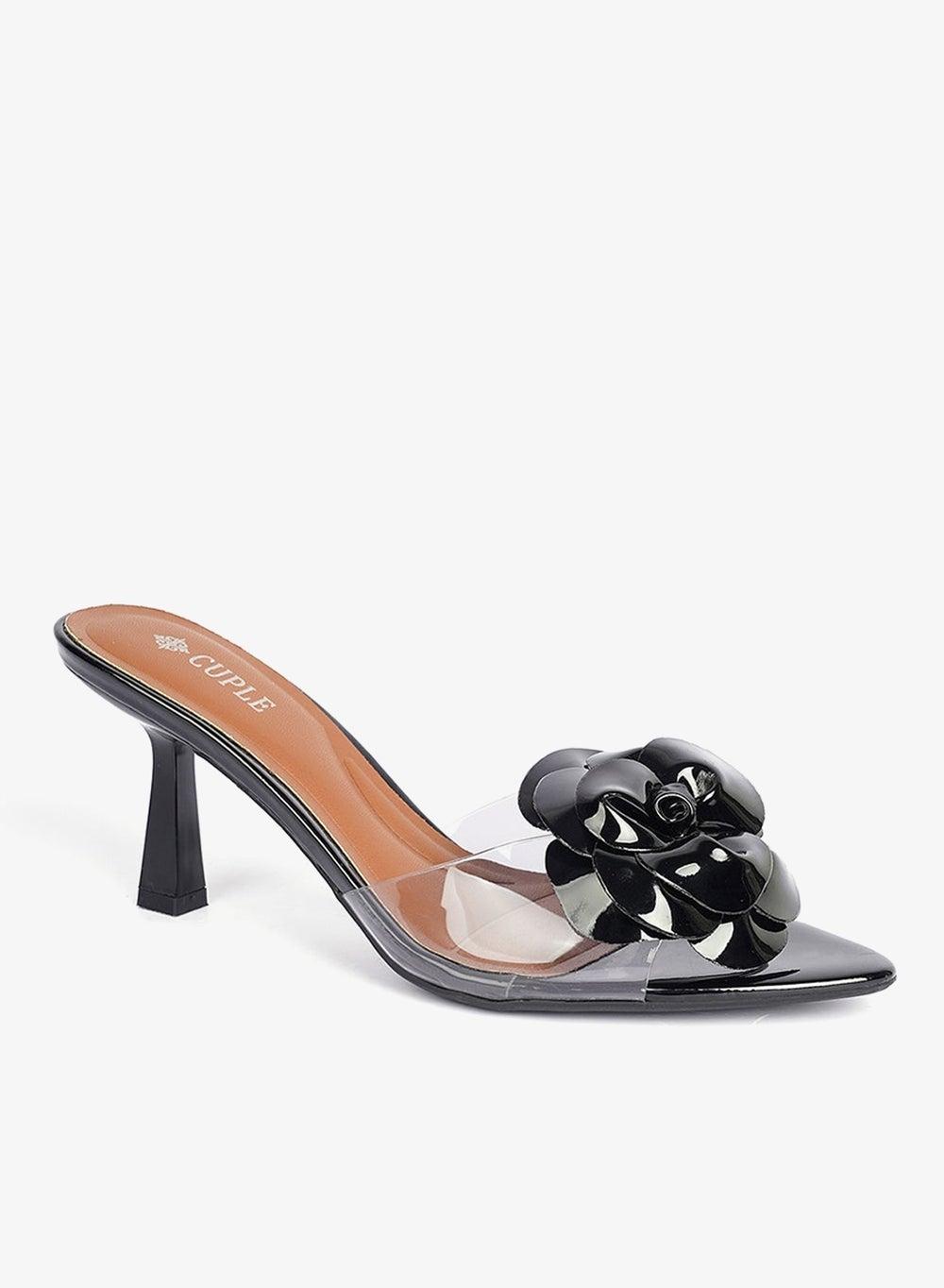 Ladies Lifestyle Heeled Sandals - Image 1