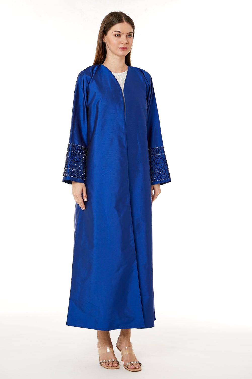 Embellished Flared Sleeve Abaya - Image 1