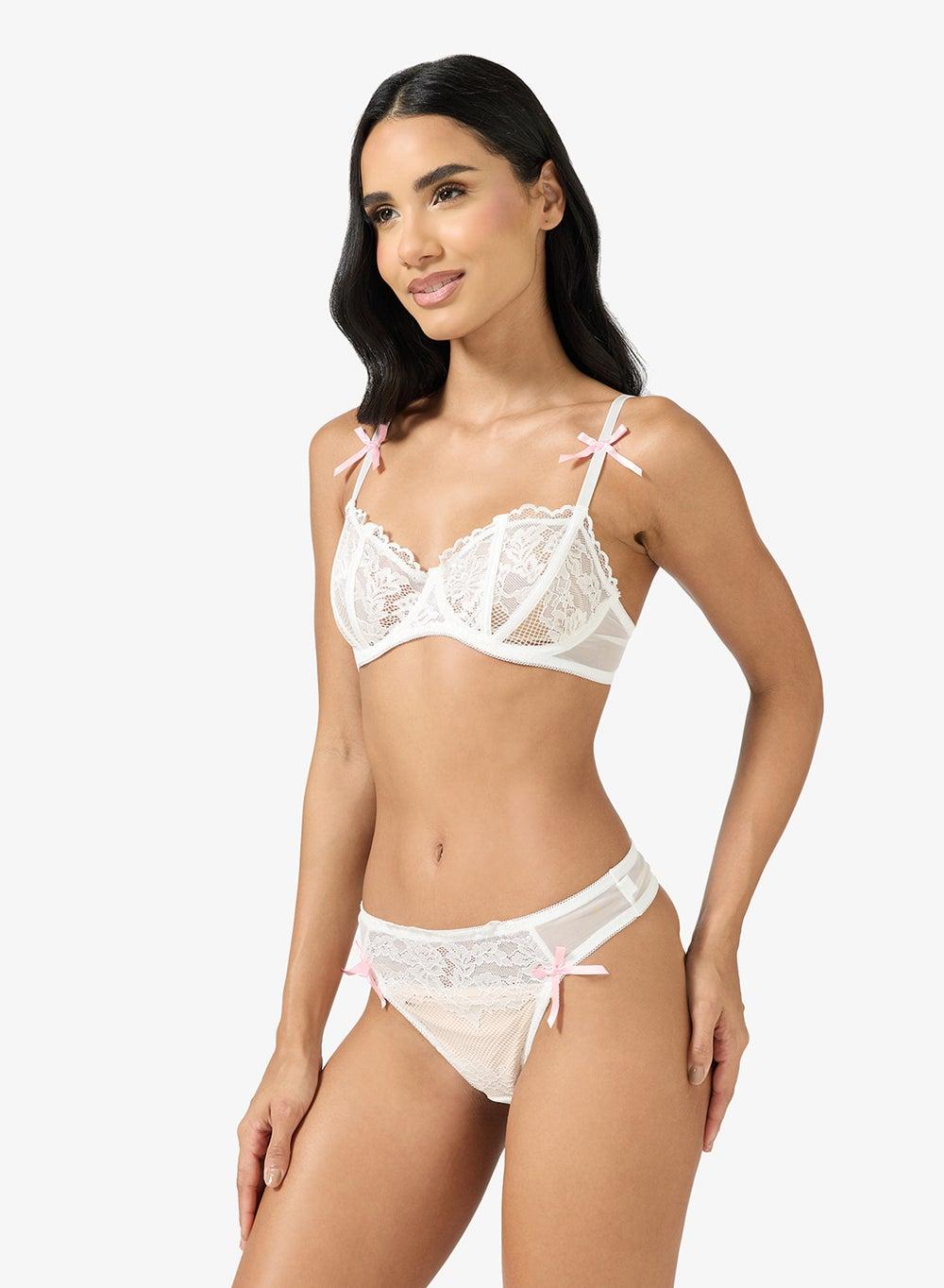Lace Bra & Brief Set - Image 1