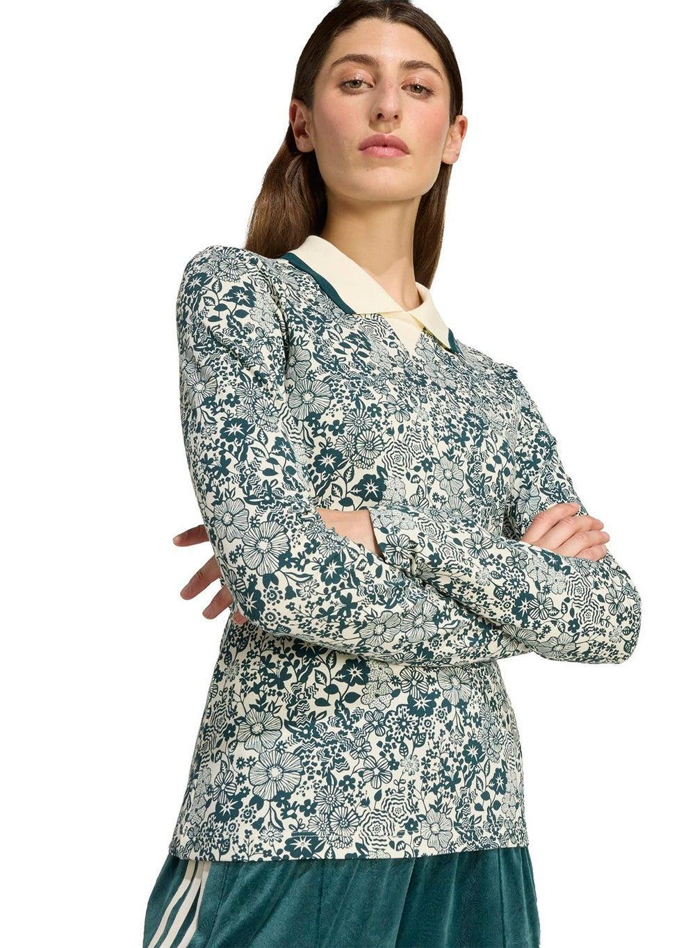 adidas Originals x Liberty London Floral Long Sleeve Top - Image 1