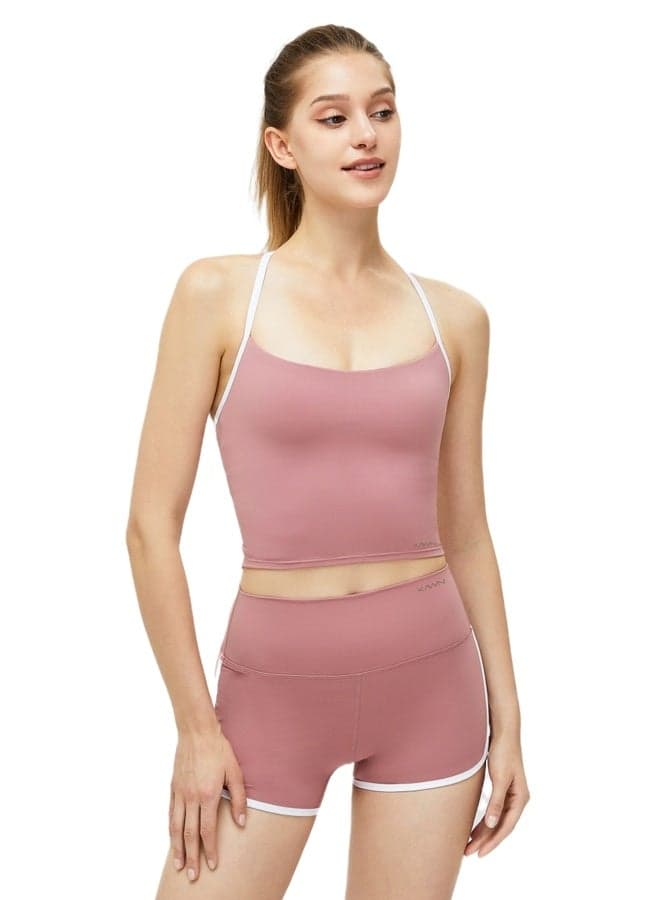 Women's High Waist Yoga Shorts for Workout and Casual Wear - Image 1