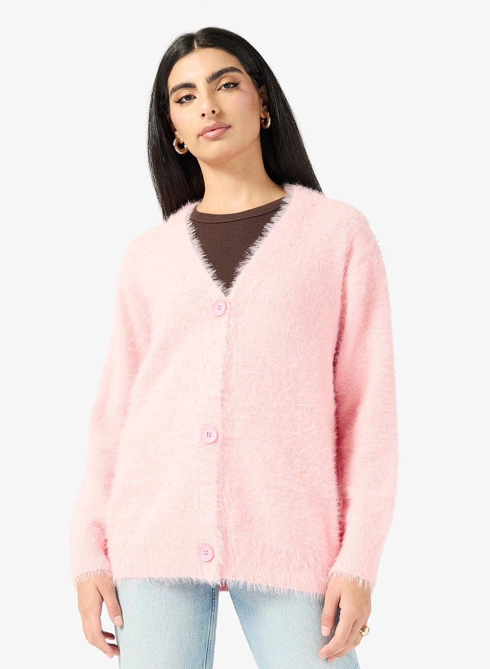 Cosy Button-Down Cardigan - Image 1
