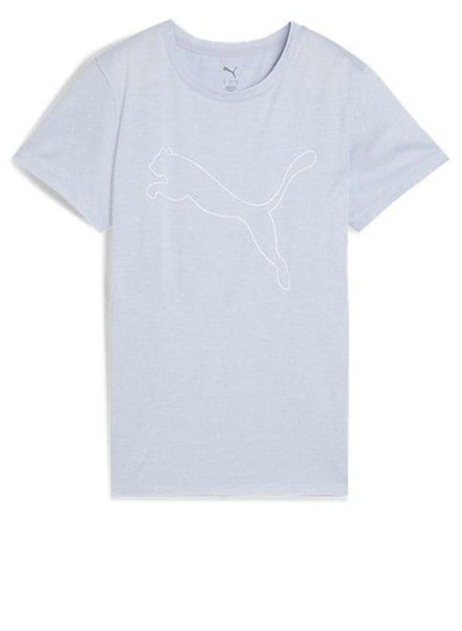 Essential Heather Logo Training T-Shirt - Image 1