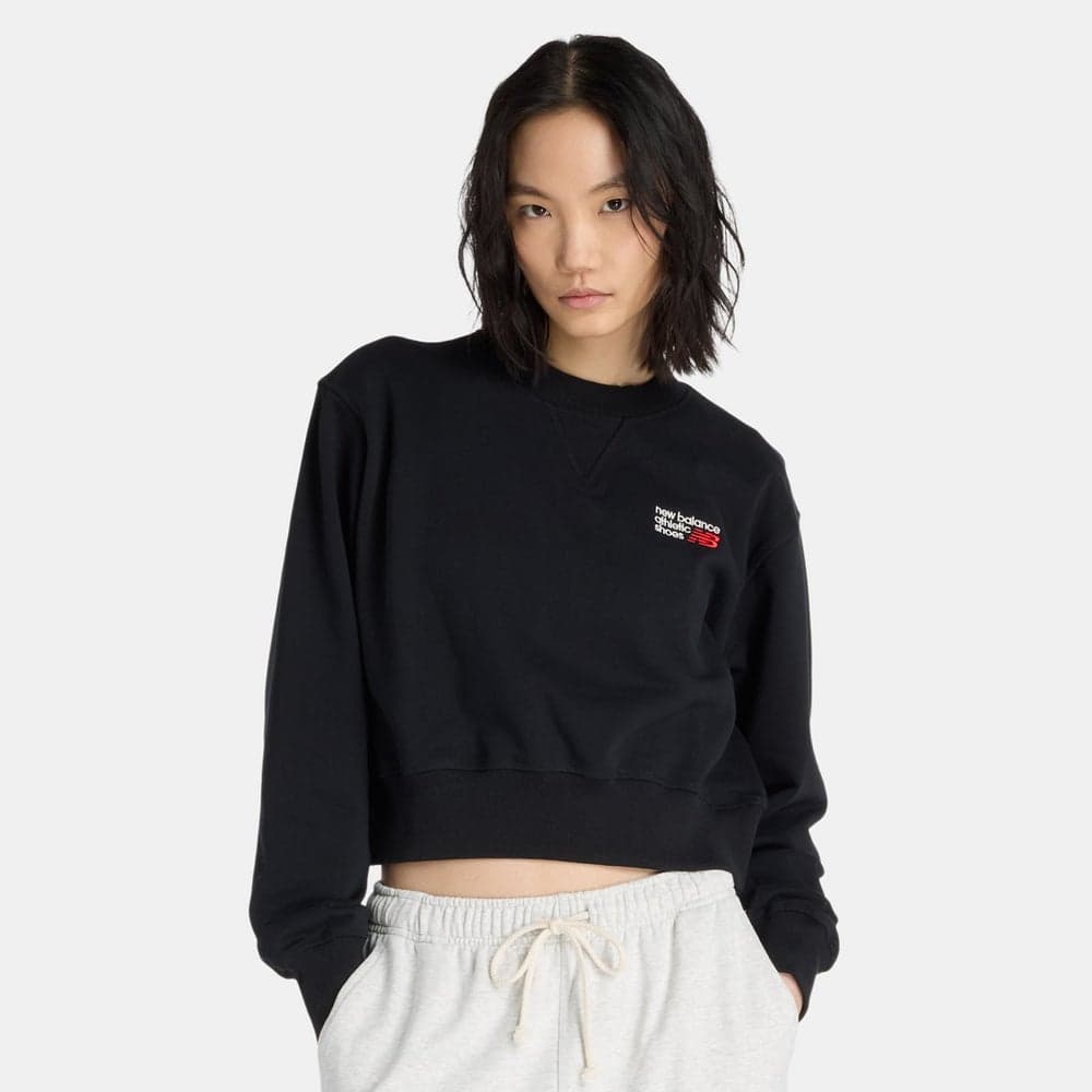 Women's Athletics Premium Logo Cotton Fleece Sweatshirt - Image 1