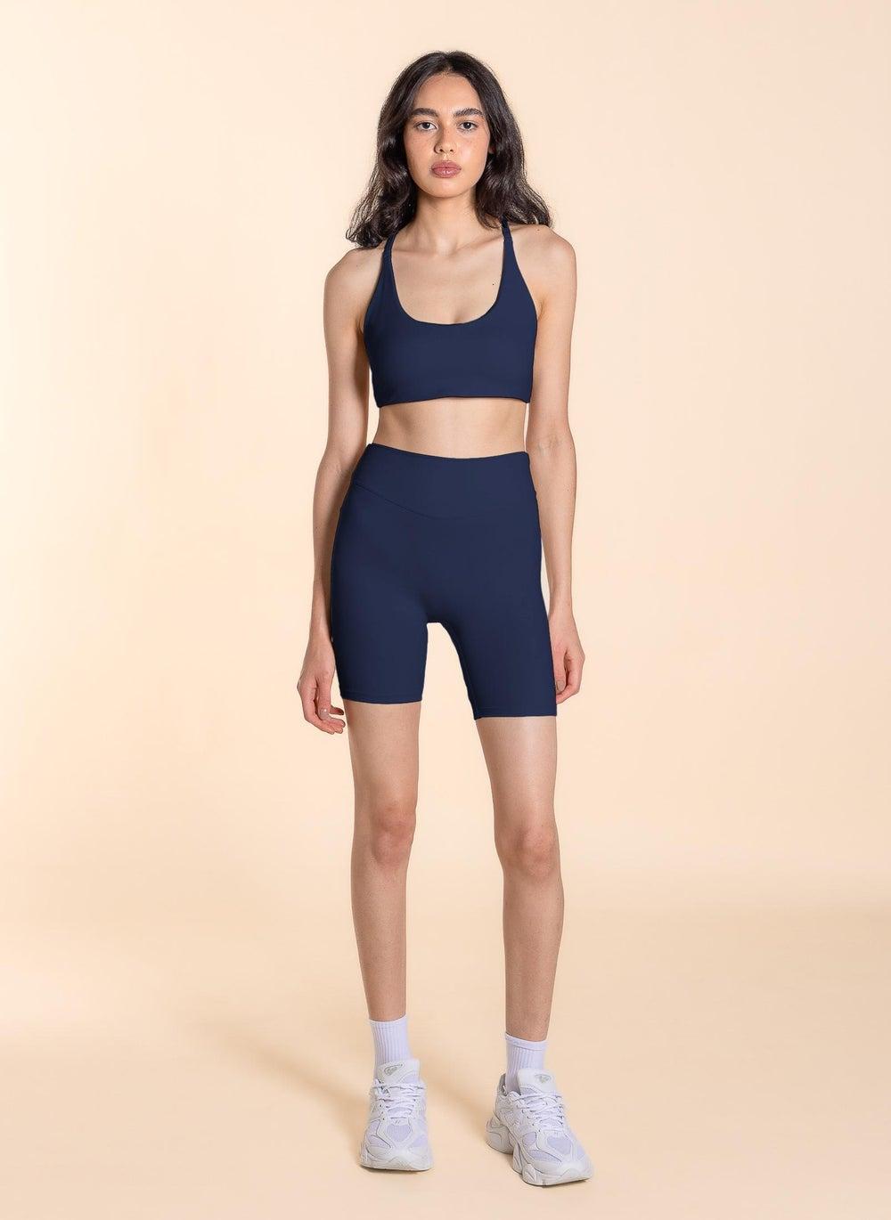 Cross Back Top Short Set for Casual Wear - Image 1