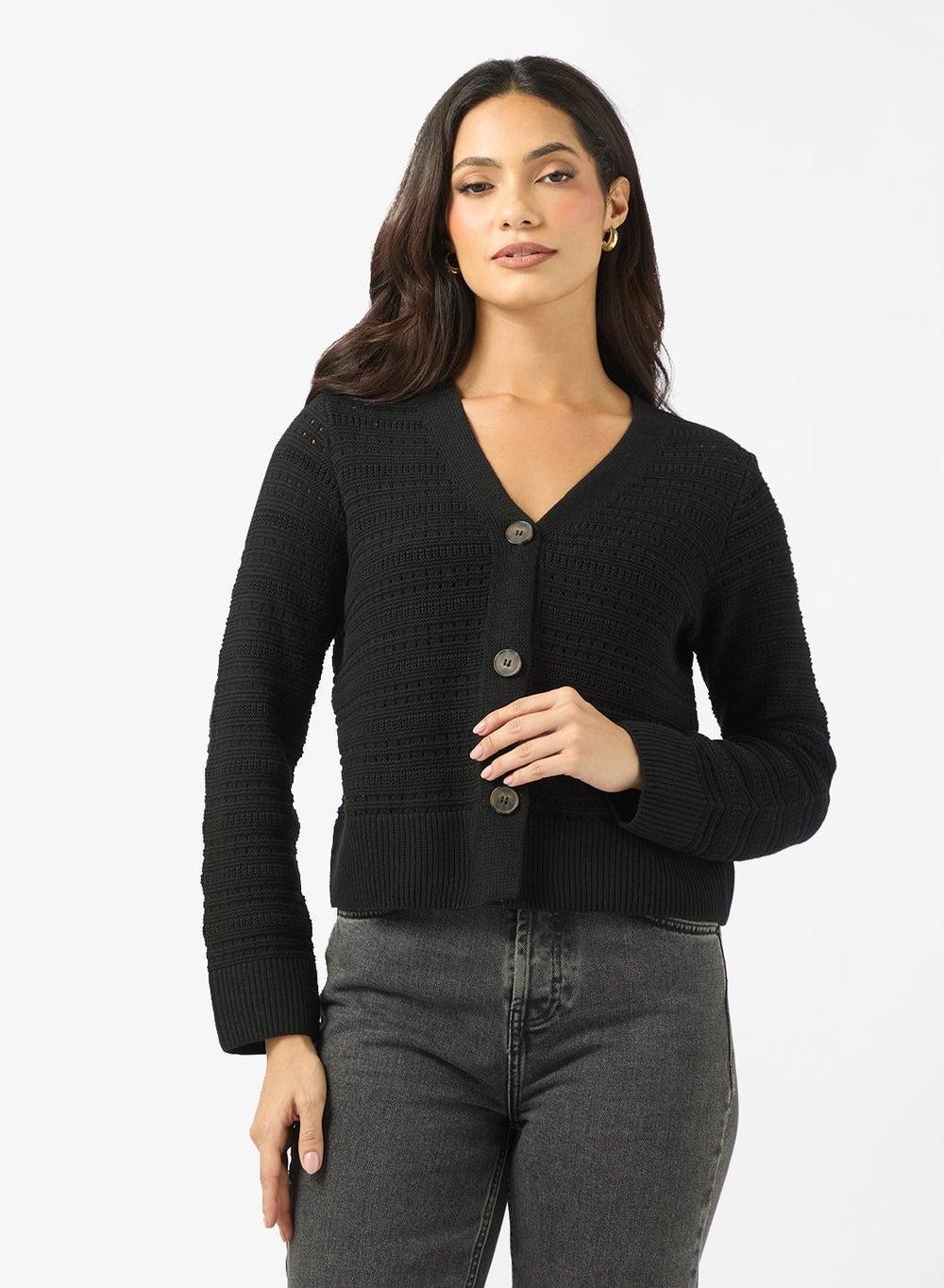 Vmcalla V-Neck Knitted Cardigan - Image 1