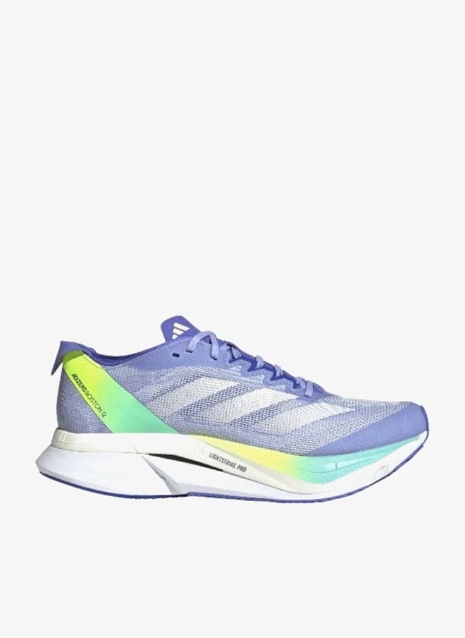 Adizero Boston 12 W Blue Women's Running Shoes - Image 1