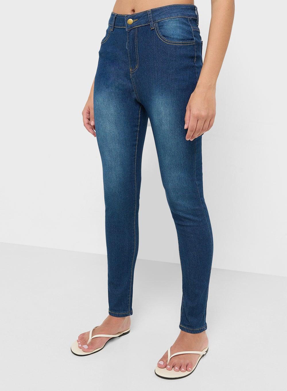 High Rise Skinny Fit Jeans for Women - Image 1