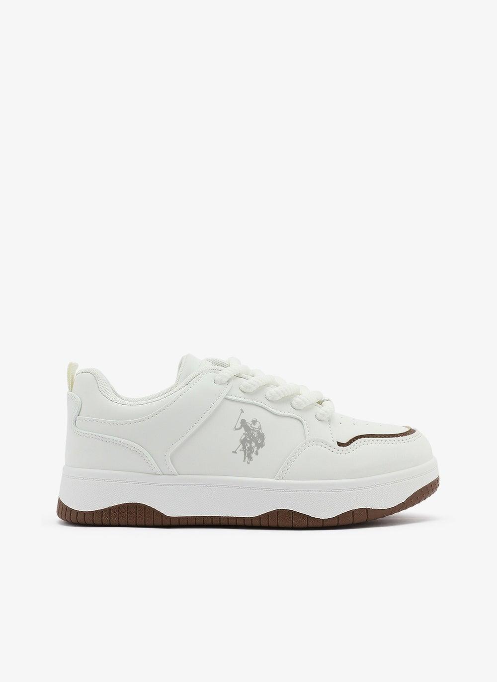 Women's White Low-Top Sneakers for Everyday Comfort - Image 1