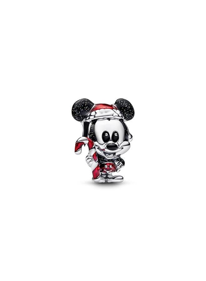 Disney Mickey Mouse Holiday Charm in Sterling Silver - Image 1