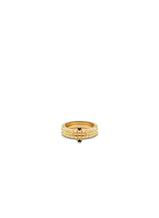 POLICE Ulua Gold Plated Ring 56mm for Women - Image 1