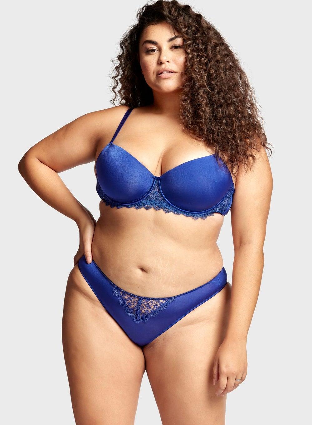 Heath Lace Detail Plunge Bra - Image 1