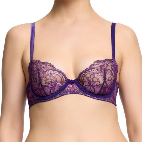Dita Von Teese Tryst Sheer Balconette Bra - Image 1