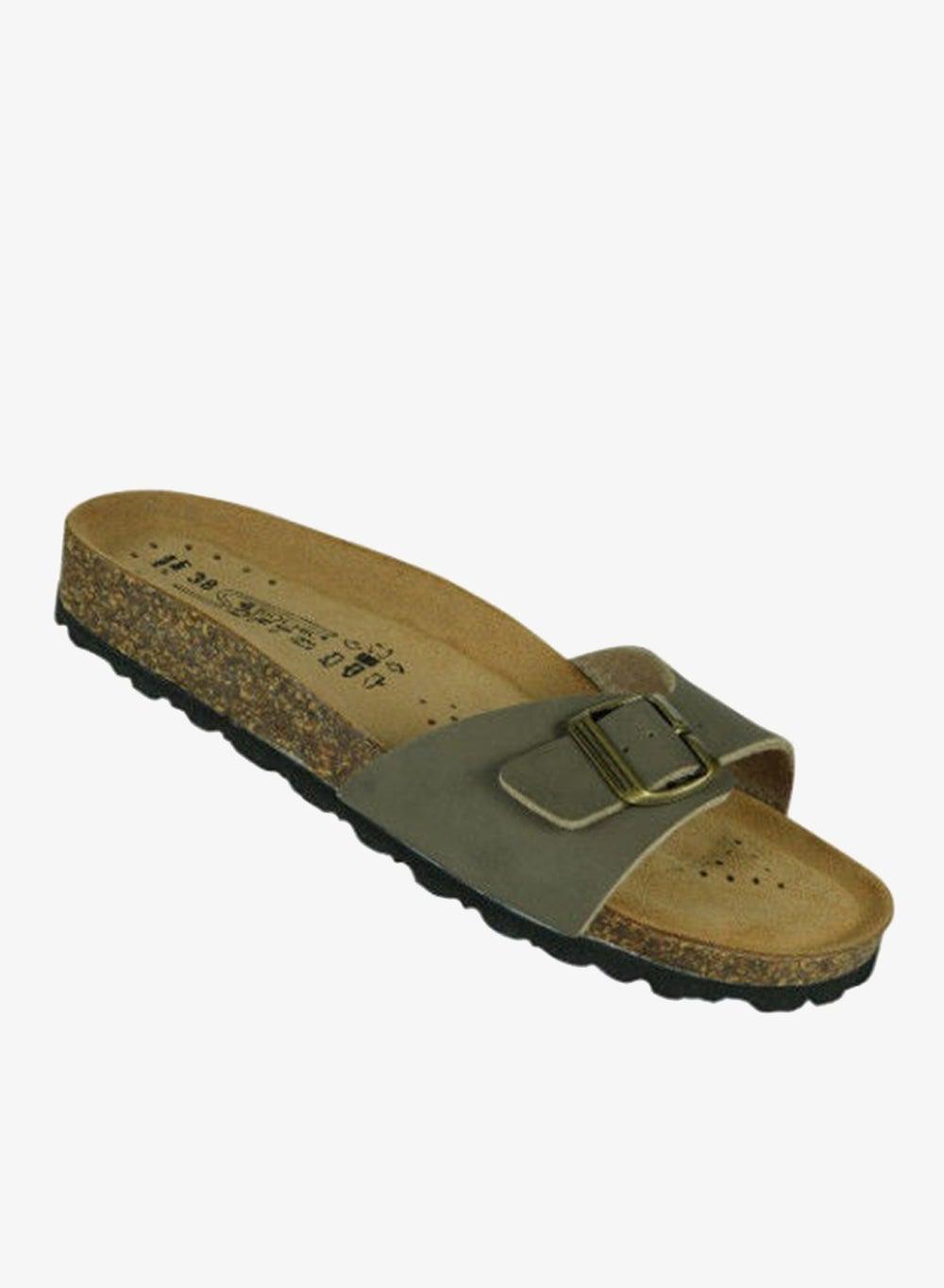 Biochic Ladies Single Strap Sandals 012-476 237K-Tortora - Image 1