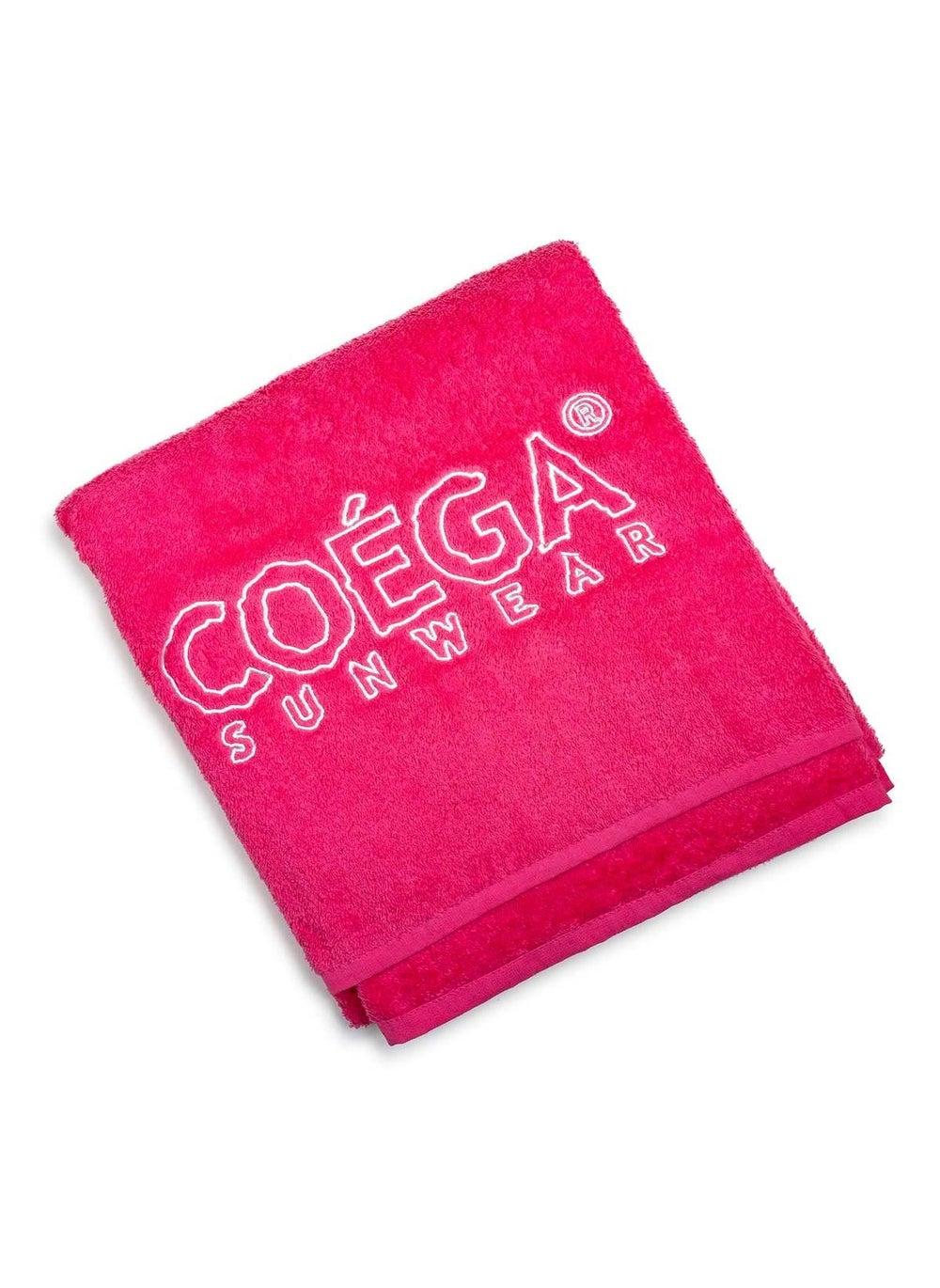 COEGA Pink Unisex Adult Cotton Towel - Image 1