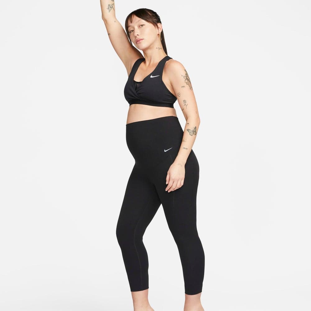 Nike Zenvy Gentle-Support High-Waisted 7/8 Maternity Leggings - Image 1