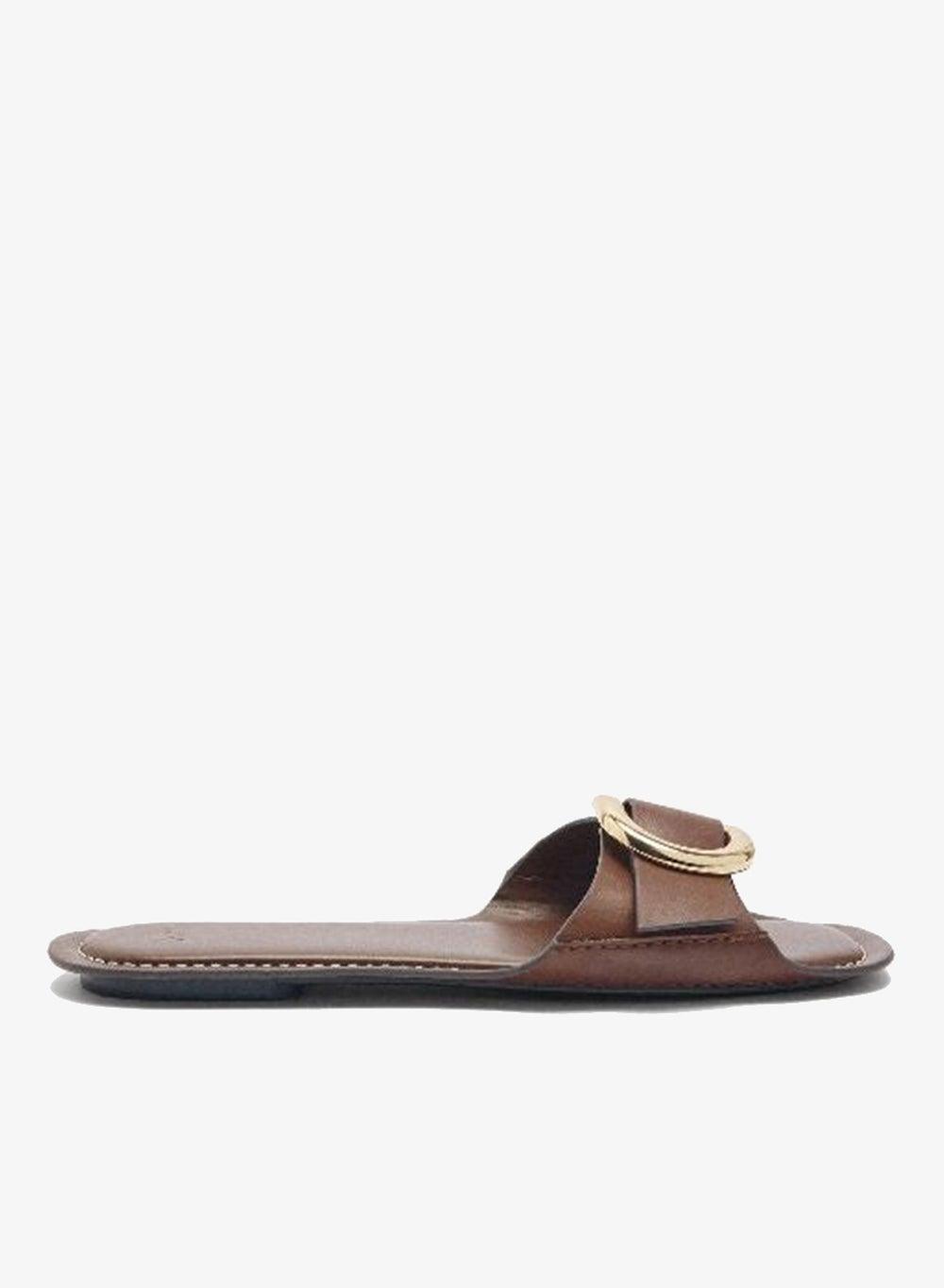 Flat Sandals With Buckle - Image 1