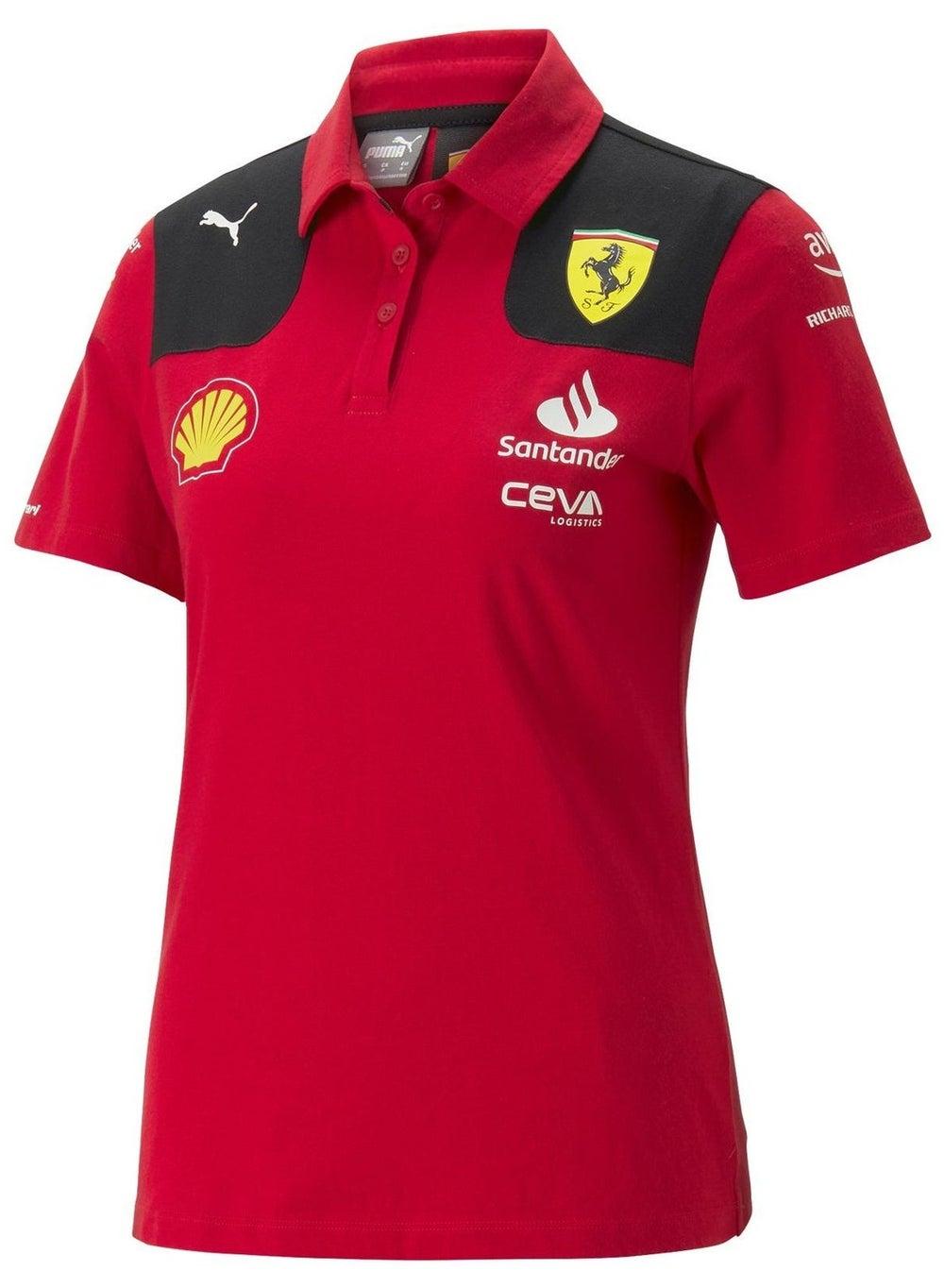 Scuderia Ferrari Women's Team Polo T Shirt - Image 1