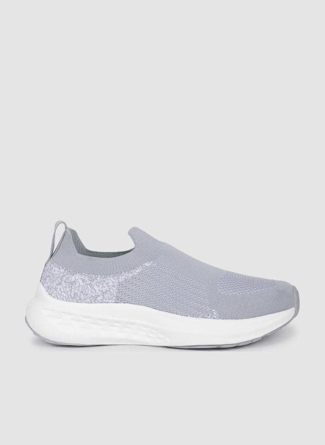 Women's Grey Slip-On Shoes for Lightweight Everyday Comfort - Image 1