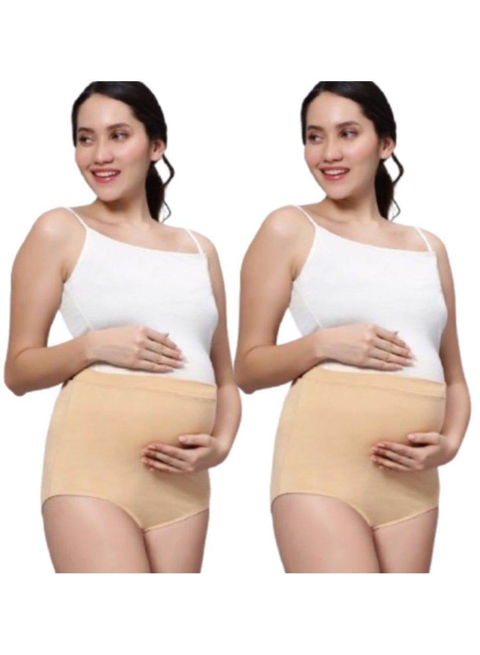 Women High Waist Maternity Panty Set of 2 - Image 1