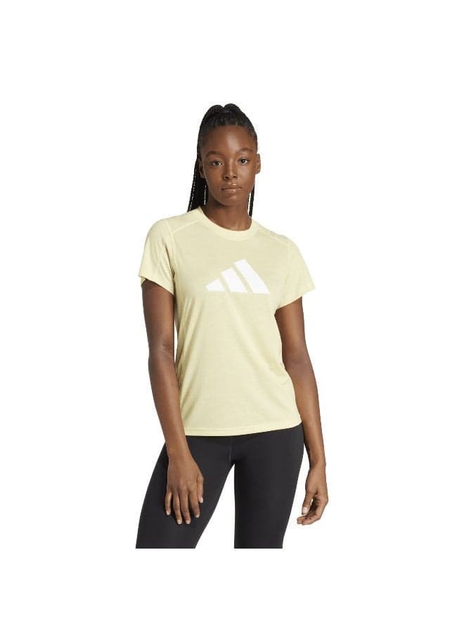 adidas Train Essentials Big Performance Logo Training T-Shirt - Image 1